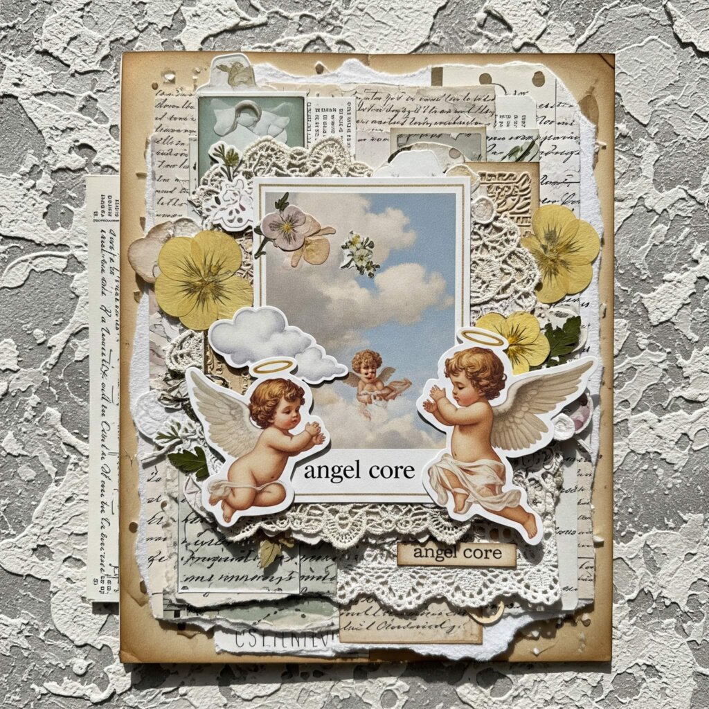 angelcore  collage
