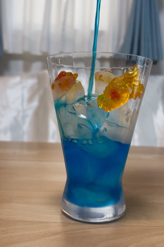 金魚ソーダ作り方